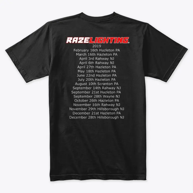 2019 Tour shirt Design 